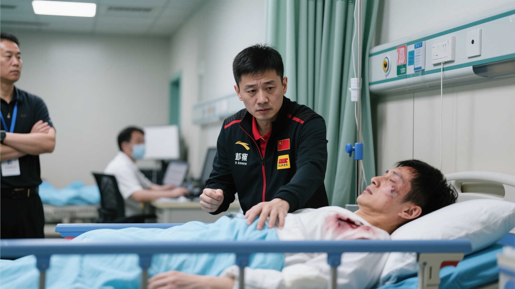 邱贻可现身医院证实求诊缘由,真相揭晓非伤病,王励勤疑陷风波 据相关报道显示,邱贻此次医院之行并非意外事故引发,